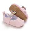 First Walkers Newborn Toddler Cotton Shoes Autumn Floral Bowknot Infant First Walkers Baby Girls Shoes Soft Sole Infant Crib First Walkers L0826