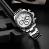 腕時計のデザインの男性の時計Quartzビジネスウォッチメンズウォッチトップブランドの高級時計男性クロノグラフVK63 230825