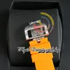 RRF 52-05 JAPAN MIYOTA NH AUTOMATISK MÄNS Titta på kristalltransparent fall Mars Valles Marineris Dial Transparent gummiband Superversion Eternity armbandsur