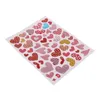 Wall Stickers 2023 10 Sheets Heart Love Decorative Sticker Envelopes Cards Craft Scrapbooking Party Favors Prize Class Rewards