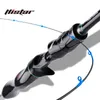 Varas de pesca de barco Histar V587 Japonês Toray Crossline C Fita Fuji Guia Anel Alto Carbono Ação Rápida Spinning e Casting Bass Rod 230825