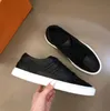 Designer de luxo branco preto couro bezerro nappa portofino tênis sapatos!! Marcas de alta qualidade conforto tênis ao ar livre masculino casual caminhada EU38-45.BOX