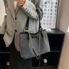 Avondtasje Dame Aangekomen Diamante Keten Schouder Cross Body Aktetas Handvat Tas Vrouw Handtas Satchel Reisrugzak 230826