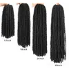 Cheveux humains en vrac Papillon Locs Crochet Cheveux Dreadlocks Papillon Faux Serrures Crochet Tresse Extensions Serrures Souples Cheveux Synthétiques 12 "18" 24 "30" 230826