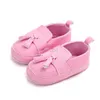 Primeros caminantes Zapatos de cuero de pu para bebé recién nacido, zapatos de moda con flecos de color sólido para bebé, zapatos de suela blanda para niño pequeño, zapatos para bebé para niña de 0 a 18M L0826