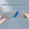 Shoe Parts Accessories 4Pcs Memory Foam Orthopedic Insoles for Shoes Antibacterial Deodorization Sweat Absorption Insert Sport Running Pads 230826