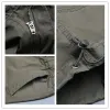 Men's Shorts Summer Mens Casual Cotton Cargo Shorts Long Length Multi Pocket Capri Pants Male Military Camouflage Short Size M-5XL