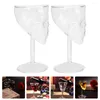 Canecas 2 Pcs Vidro Transparente Festival Copo Acessórios Resistentes ao Desgaste Cocktail