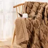 Одеяла Pro Plaid Throder Bloset Толкое для кроватей Зимнее теплое плавное стек.