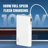 28800MAH Power Bank 100W PD Tvåvägs snabb laddning för bärbar datornotbok PowerBank för 14 13 Samsung Poverbank Q230826