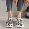 Dress Shoes Women's Sunflower Cow Print Canvas Shoes Flat Slip On Shoes Lightweight Comfortable Shoes T230826