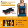 Waist Tummy Shaper Women Sweat Trimmer Sauna Belt Abdomen Trainer Slimming Body Corset Sports Girdles Workout Belly Fat Band 230825