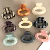 Hair Clips Korean Vintage Striped Printed Clip For Women Bohemian Geometric Accessories Cute Colorful Jewelry Gift