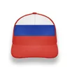Ball Caps Russia Hat Free Custom Made Numer Rus Socialist Cap Flag Rosyjski CCCP ZSRR DIY ROSSIYSKAYA RO SOVIET BASBABALL