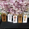 Other Event Party Supplies 10PcsSet DIY Wedding Decoration 5 Colors Vintage Key Bottle Opener Tags Deco Favors and Gifts 230825