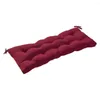 Pillow Thick Cotton Filling Polyester Fabric Soft Thicken Outdoor Bench Non-slip Elastic Comfortable For Garden