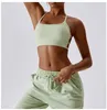 Camisas ativas de secagem rápida treinamento feminino correndo yoga sutiã sexy cruz esportes ginásio superior roupa interior bonita volta fitness colheita
