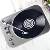 Teppich Neuheit Vinyl Plattenspieler Willkommen Fußmatte Retro Vintage DJ Plattenspieler Fußmatte Teppich Boden Eingang Musik Liebhaber Home Decor 230825