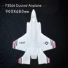 ElectricRC Aircraft F35 64mm Culvert 3800KV EPO Model Remote Control Vuxen Fighter Modified Stunt Flight Wing Toy 230825