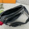 حقيبة الكتف من الموضة Crossbody Bag في الهواء الطلق مع تصميم رسائل طباعة كلاسيكية ثلاثية قطعة حقيبة رسول للرجال