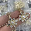 designer brand jewelry woman Luxury designer earring multi colors c letter jewelry women channel diamond Wedding Gifts kx3h