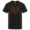 Erkek Tişörtleri Görünüyor Buna Wild Love Baskı Erkek Üstleri Moda O yaka T-Shirts Yaz Pamuklu Tshirts Hip Hop Büyük Boy Gevşek Lüks