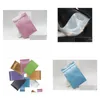 Packing Bags Wholesale Mti Color Resealable Zip Mylar Bag Food Storage Aluminum Foil Plastic Smell Proof Pouches Drop Delivery Offic Otko5