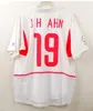 2002 South Korea retro soccer jerseys 02 04 C G SONG Ahn Jung-hwan M B HONG Park Ji-sung T Y KIM home away vintage classic football shirt 9898