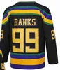 Hommes Vintage 96 Charlie Conway Hockey Jerseys Film Mighty 99 Adam Banks 21 Dean Portman 44 Fulton Reed 33 Greg Goldberg 8 Teemu Selanne 9 Paul Kariya Uniformes cousus