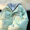 Japonais mignon faux deux pièces à capuche en vrac manteau de coton femme 2023 hiver nouveau manteau de coton épaissi manteau d'hiver femmes manteaux x0826