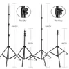 Otros accesorios SH Sistema de soporte para soporte de fondo Soporte para kit de fondo de estudio de fotografía con bolsa de transporte para muselinas Fondos de papel y lienzo 230825