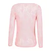 Women's T Shirts Elegant 3/4 Arm Bolero Lace Cardigan Tops Open Blazer Short Sheer Long Sleeve Flower Festive Jacket Cover Up