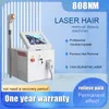 Laserhårborttagning bästa maskin hög effekt 755 nm 808nm 1064nm diod laser permanent bärbar 2024