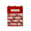 Kerstversiering Kerstversiering Bedrukt Meerlaags Snoep Buggy Tas Kerst Countdown Kalender Hangende Opbergtas 230825