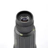 Visionking telescópio monocular com zoom portátil, à prova d'água 10-25x42, para observação de pássaros, acampamento, com alça de montagem de janela de carro