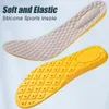 Accessoires de pièces de chaussures 4 pièces semelles intérieures en mousse à mémoire de forme en Latex souple femmes hommes Sport course pied Support Pad respirant orthopédique soins des pieds insérer coussin 230826