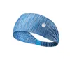 lu-03Fashion Sports Headband Wide Elastic Yoga Faixas de Cabelo Correndo Fitness Headwear Mulheres Turbante Cabeça Warp Hairband Sweatband