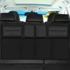 Car Organizer Universal Auto Seatback Trunk Rear Back Seat 2 In 1 Storage Bag Mesh Net Pocket Adjustable Straps