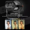 Outros acessórios de flash Triopo M200 300Bi Video Studio Light Bowens Mount 215 305W Iluminação de saída contínua COB Bi Color 3200 5600K com 2 4G APP 230825