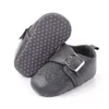 Primeros caminantes Zapatos para bebés recién nacidos 0-18M Zapato de cuero para bebés Zapatos antideslizantes de suela suave para bebés Zapatos para primeros caminantes Zapatos Bebe L0826