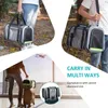Cat Carriers Carrier For Pet Airline Approved Expandable Foldable Soft Dog 5 Open Doors Reflective Tapes Travel Bag 2023
