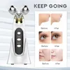 Face Massager Micro Current EMS Roller Electric Lifting Beauty V Type Anti Aging Wrinkle Skin Care Instrument 230825