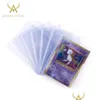 Sacos de armazenamento Top Loader Card Sleeve Protetor Er 3x4 Board Game Cards Gaming Trading Tarrot Cardpo Holder Mangas para Esportes Drop Delivery