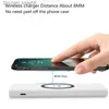 20000mAh Batteria esterna portatile Power Bank Qi Caricatore wireless PowerBank per iPhone 11 12 8 Plus Samsung S10 Poverbank Q230826