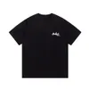 Chemise de créateur Burbrery Co marque T-shirt graffiti à manches courtes Logo col rond T-shirt imprimé T-shirt décontracté en pur coton pour hommes et femmes