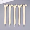 Ballpoint Pens Jonvon Satone 50 Pcs Wholesale Bone Shape Ballpoint Pen Novelty Pen Writing Supplies Gifts School Office Stationery Blue Refill 230825