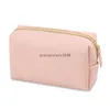 Large Capacity PU Leather Makeup Organizer Waterproof Soft Toiletry Cosmetic Pouch Travel Portable Washing Storage Bag Purse
