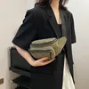 Sacs de taille en velours côtelé pour femmes, sac de poitrine décontracté mignon pour dames, voyage Shopping bandoulière épaule filles sac banane pour femmes