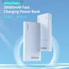 Romoss Sense6f 20000 mAh Power Bank szybkie ładowanie PD 20W QC18W Zewnętrzne pakiety akumulatorowe Przenośna ładowarka PowerBank dla iPhone'a Q230826