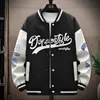 Jaquetas masculinas Outono Hip Hop Casual Casaco de Beisebol Slim Fit Unissex Uniforme de Beisebol Juventude Tendência College Wear Bomber Jackets Homens Roupas 230825